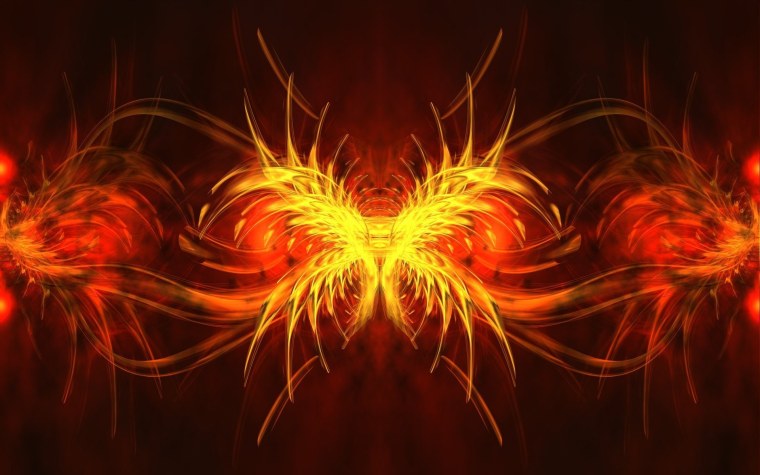 Пламя абстракция