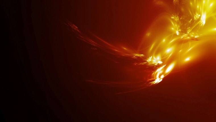 Абстрактный огонь