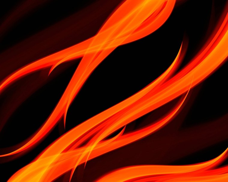 Огненная абстракция