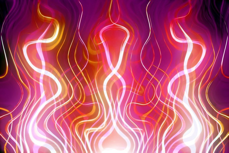 Огненные обои