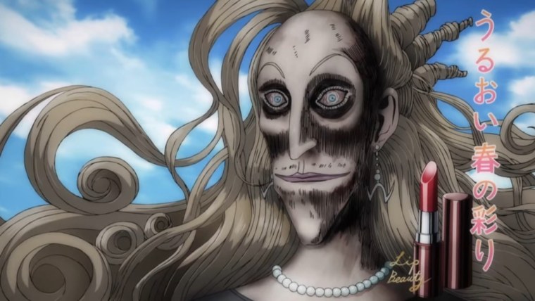 Испуганное лицо аниме