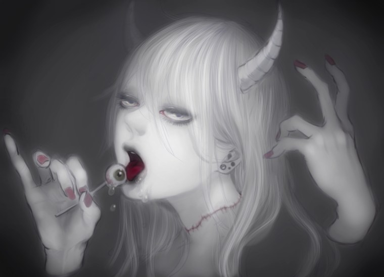 Одержимость демоном аниме