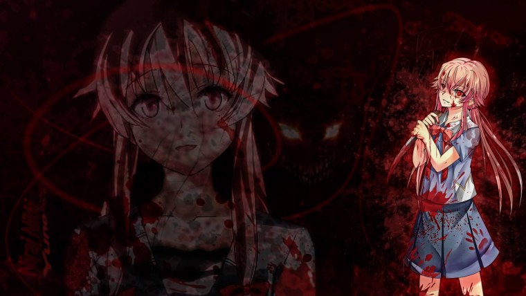 Хомура кровавые слезы аниме