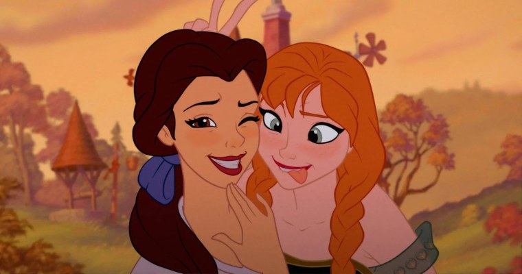 Принцесса Белль и Анна