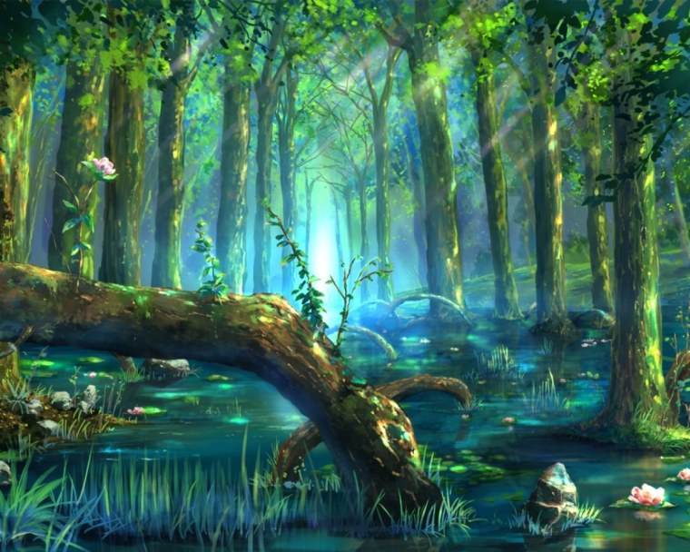 Сказочное озеро