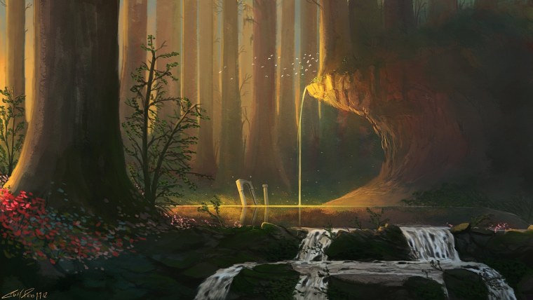 Фэнтези лес