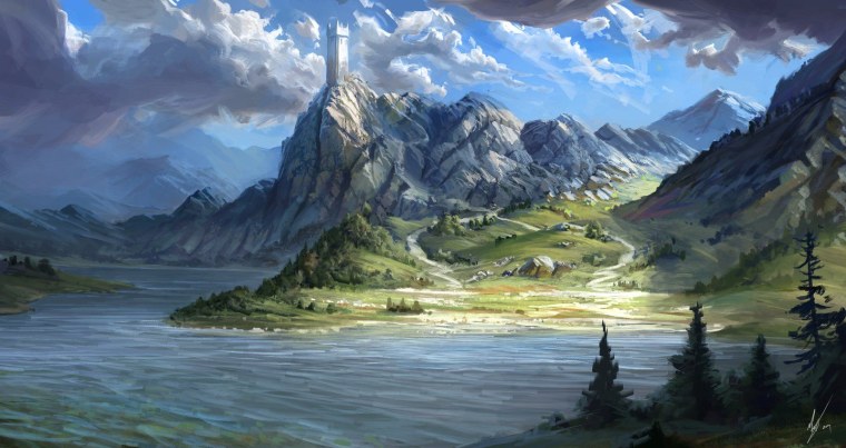 Река фэнтези