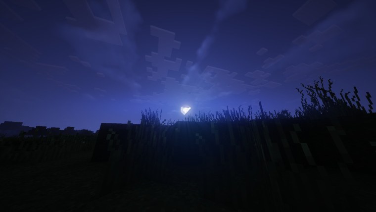 Майнкрафт ночь