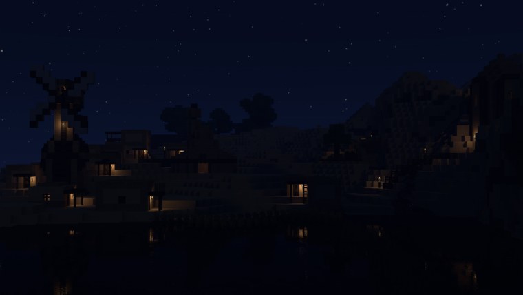 Ночь в деревне