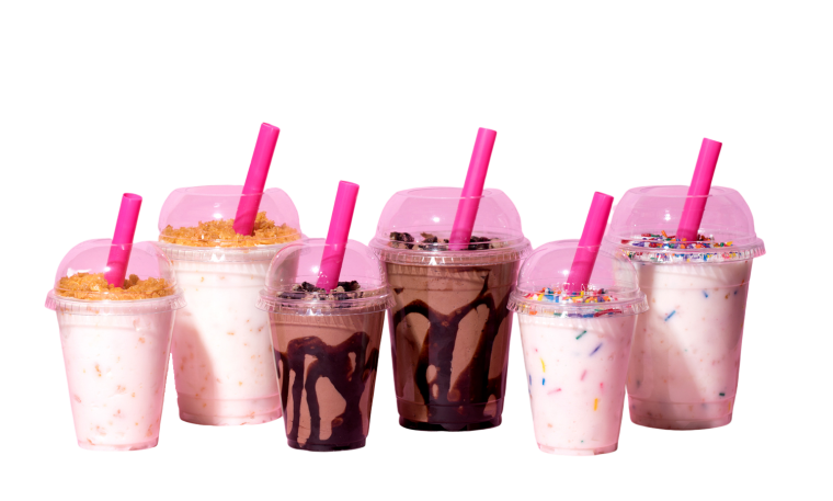 Молочные коктейли со сливками