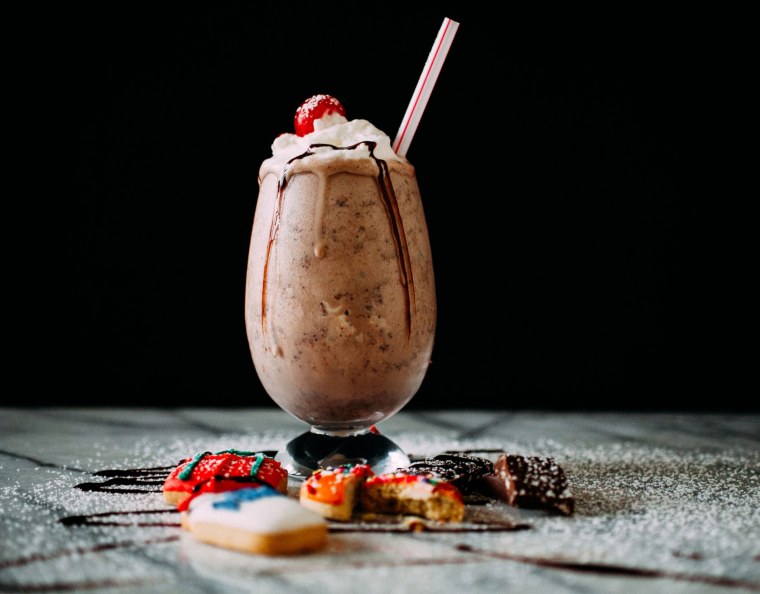 Молочные коктейли реклама