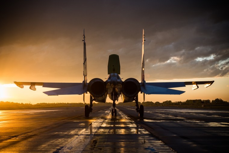 Истребитель на рассвете