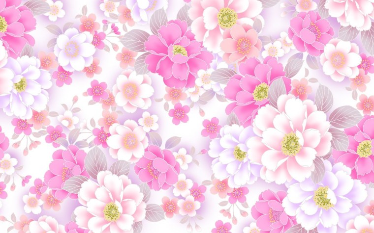 Обои с цветами