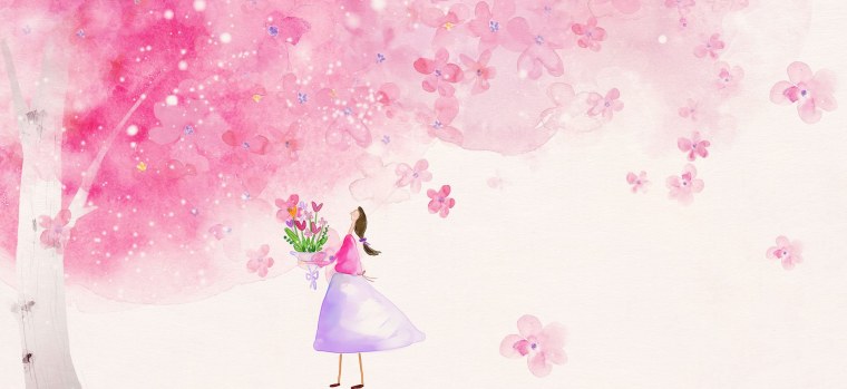 Фон стильный девочке