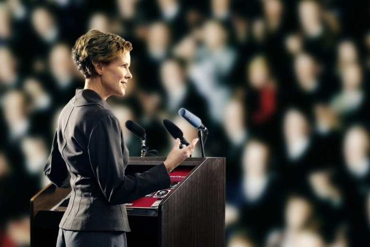 Девушка оратор