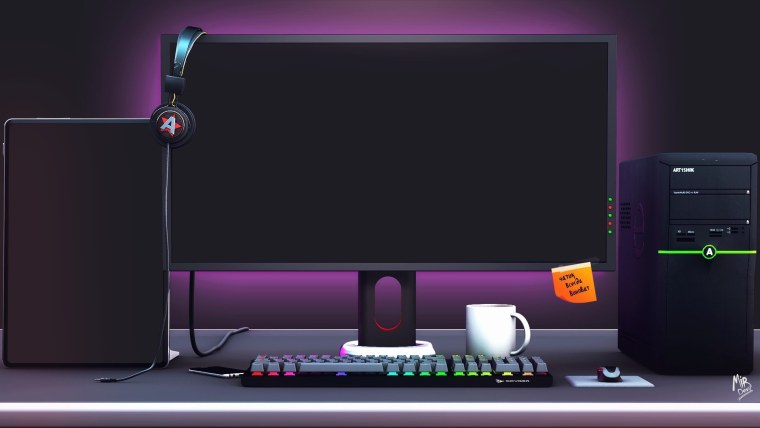 Dodge Challenger 2014 неон