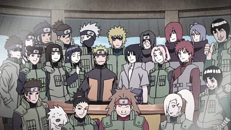 Фото всех друзей Наруто