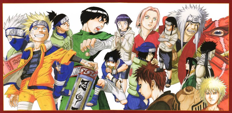 Масаси Кисимото аниме