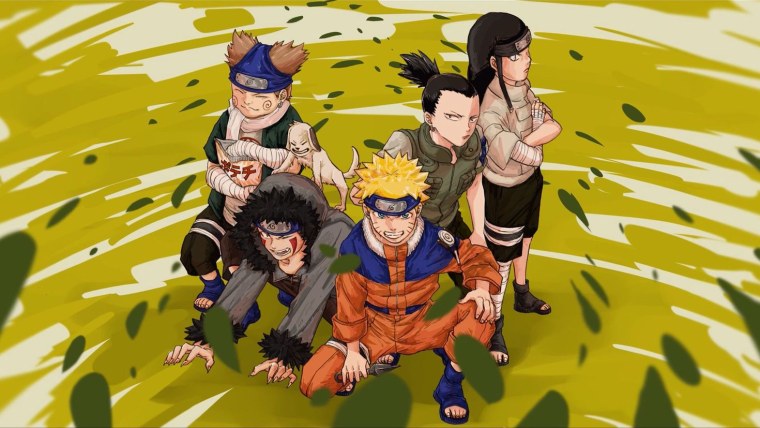 Вся команда Наруто