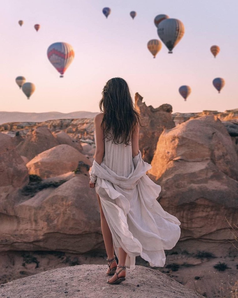 Фотосессия в Каппадокии с воздушными шарами