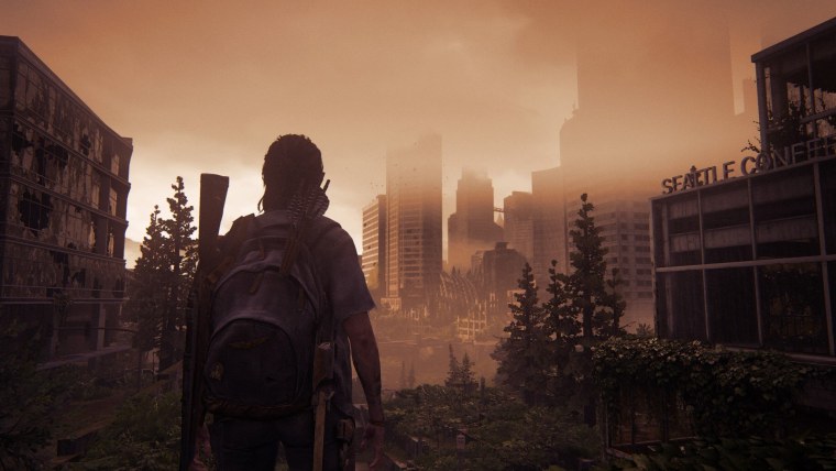 The last of us 2 Элли сидит в воде