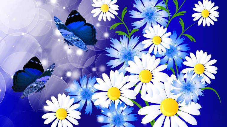 Цветочный фон