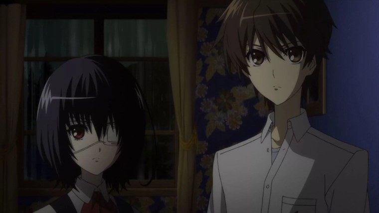 Иная аниме Мисаки и Коити