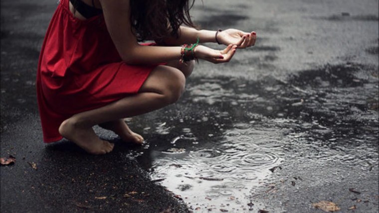 Вивиан Грин танцевать под дождём