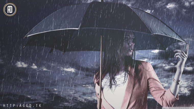 Фотосессия под дождем