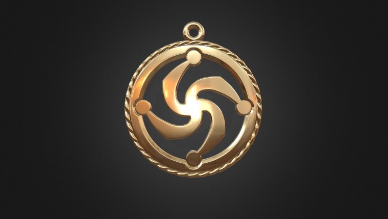 Золотой символ