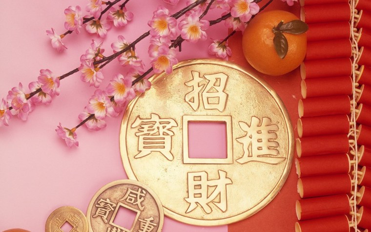 Китайская монета счастья Мао