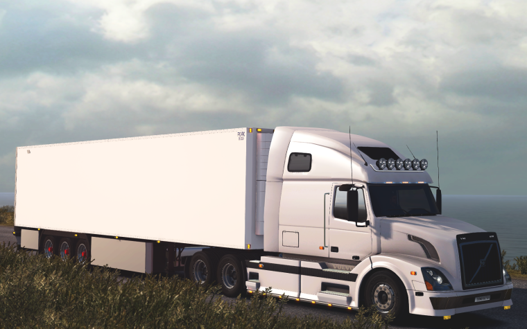 Volvo VNL 670 белая