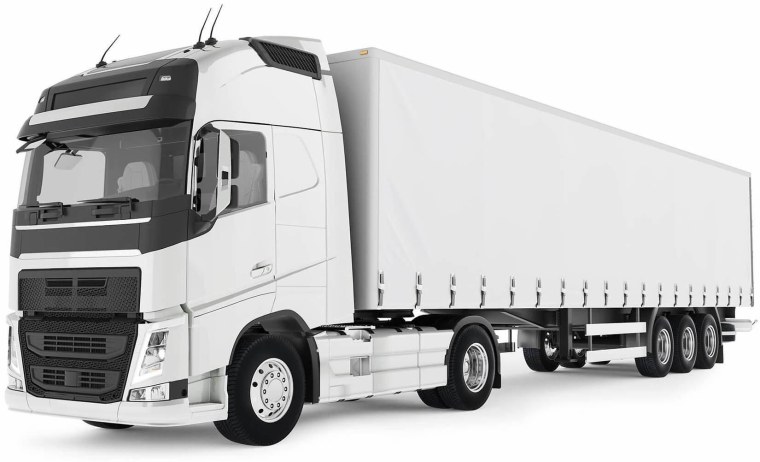 Вольво фура сбоку