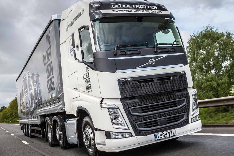 Вольво ФН 16 белая