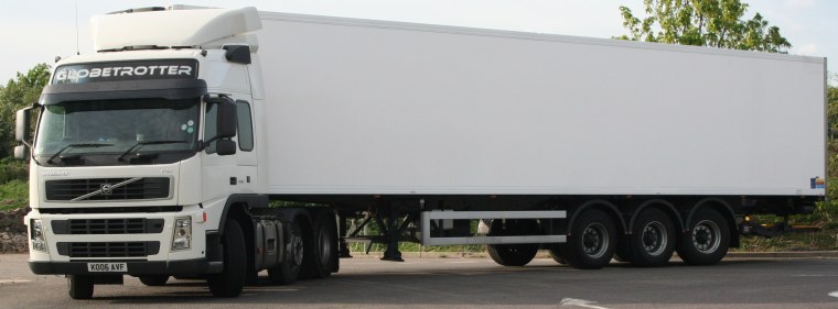 Вольво ФМ рефрижератор с прицепом