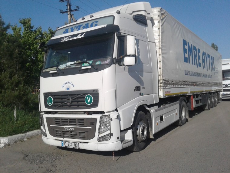 Volvo fh5 белый