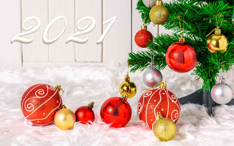 Новогодние обои на рабочий стол