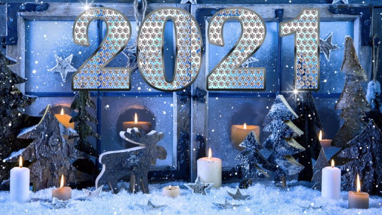 Новогодние обои на рабочий стол