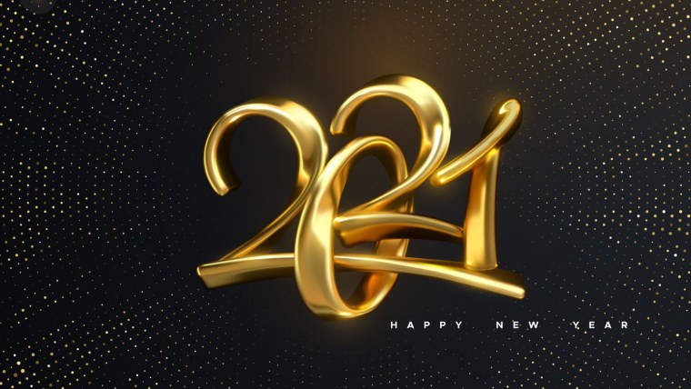 Золотая надпись на черном фоне