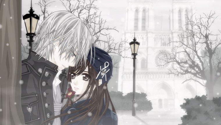 Аниме зима любовь