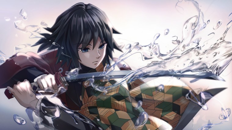 Клинок рассекающий демонов Гио Тамиока