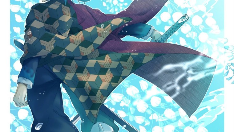 Клинок рассекающий демонов Томиока Гию