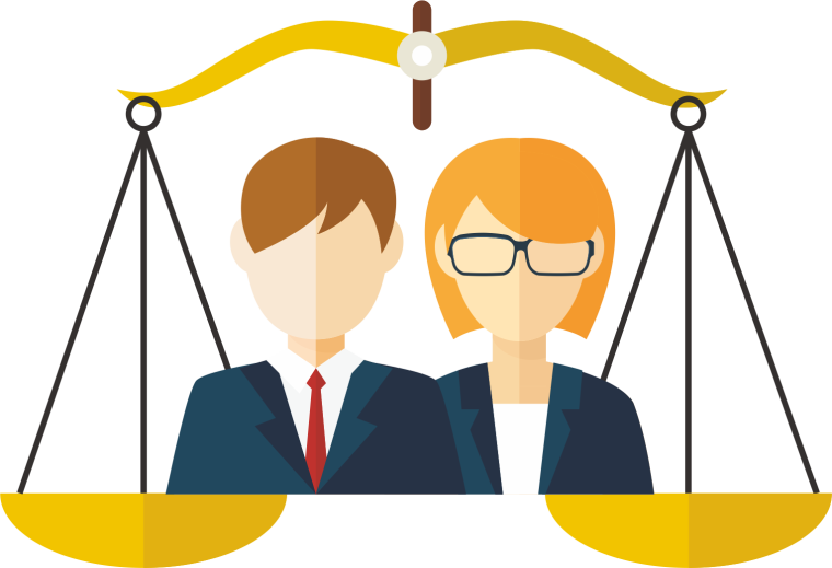 Юрист иллюстрация