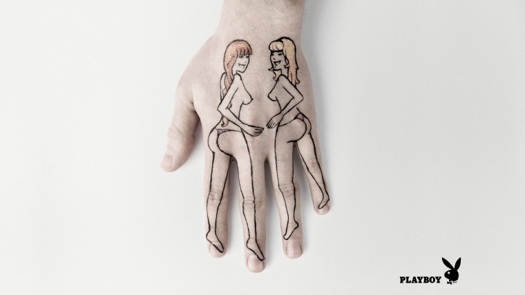 Прикольные рисунки на руке