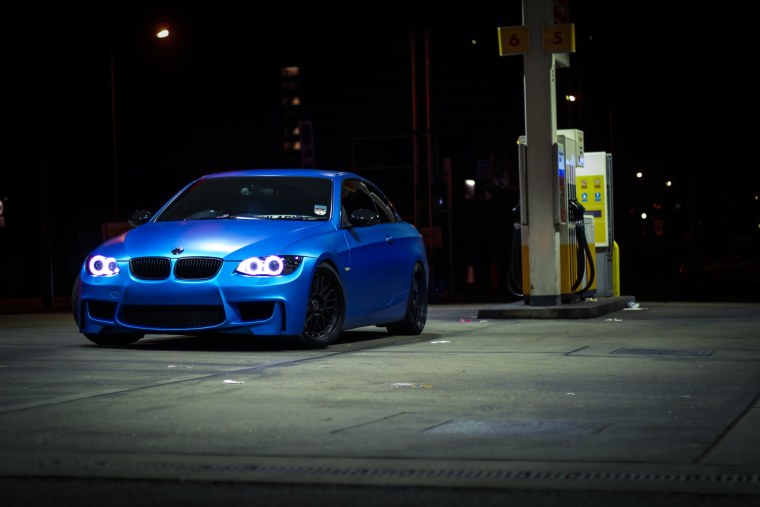 BMW e93m Blue
