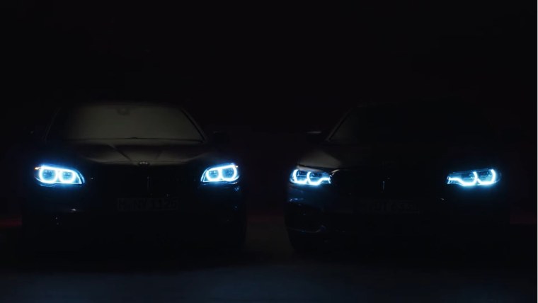 BMW f10 свет фар