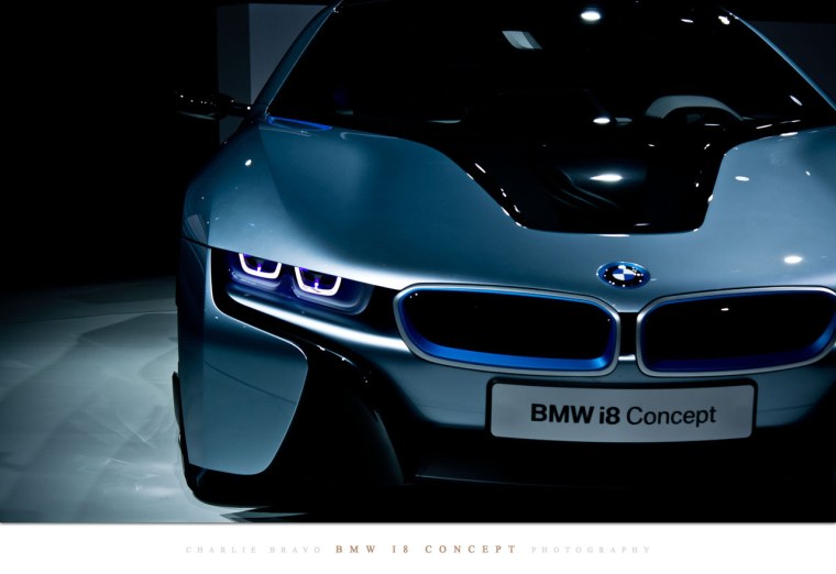 BMW i8 Black-Blue