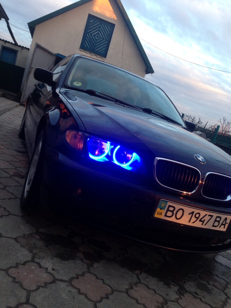 Е39 ангельские глазки ночью