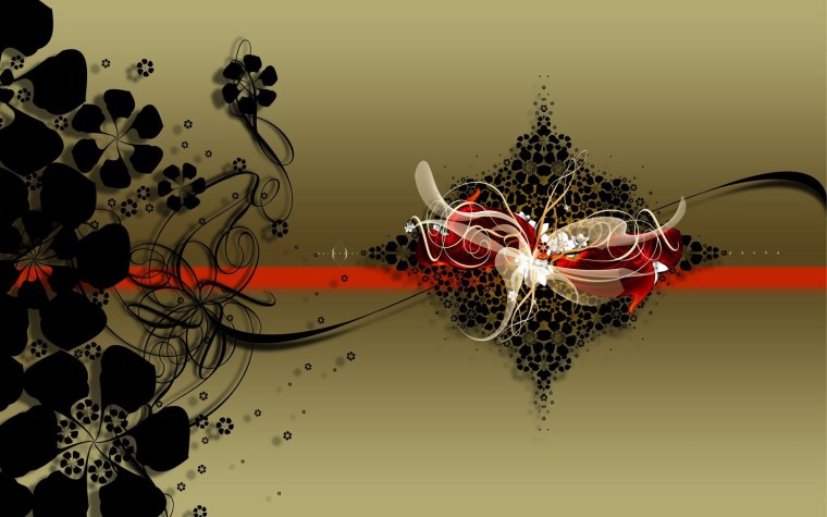 Рисунки на черном фоне