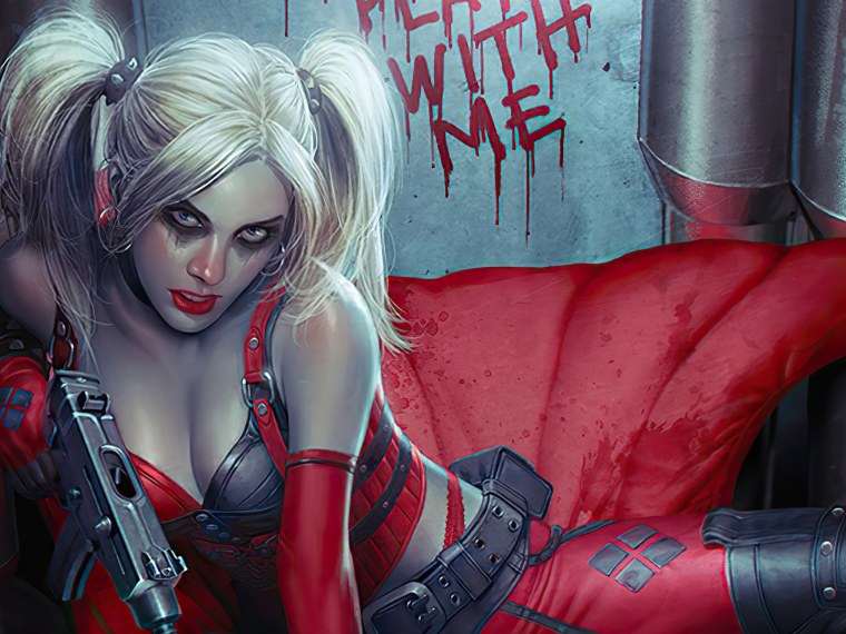 Подружка Джокера Харли Квинн